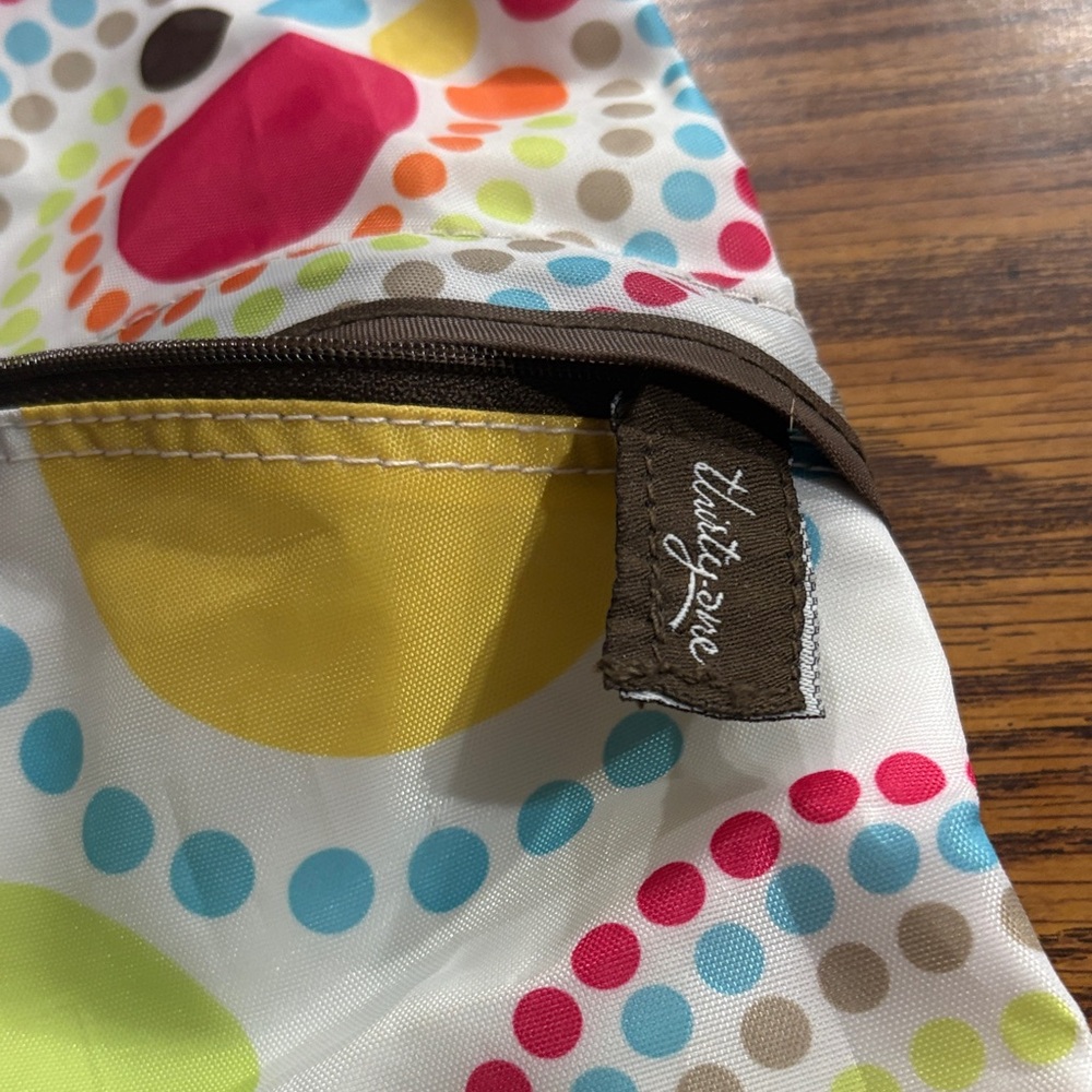 Thirty-One Multicolor Dot Drawstring Bag - Picture 2 of 4